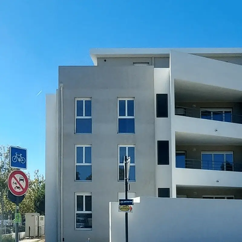 Détail de la façade