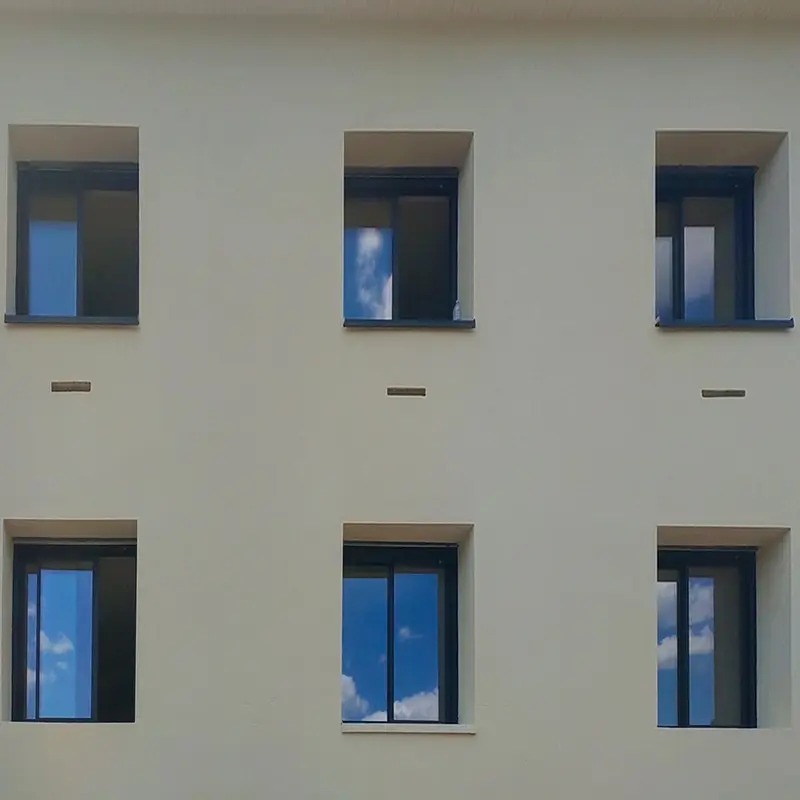 Détail façade - en cours