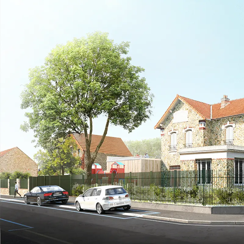 Perspective crèche angle 1-1