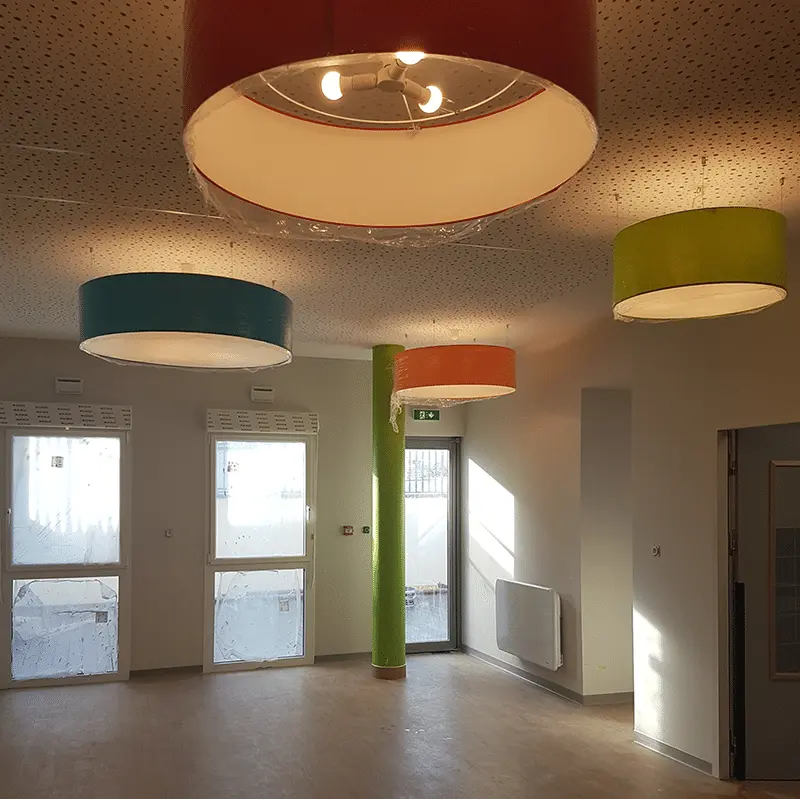 Salle principale - vue intérieure