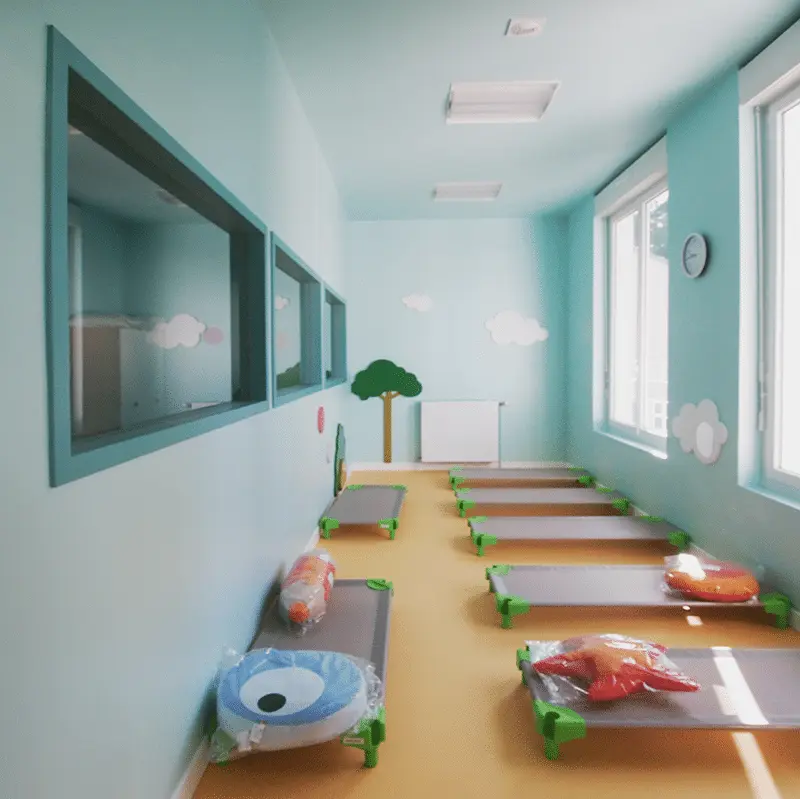 Vue intérieure - Dortoir grand