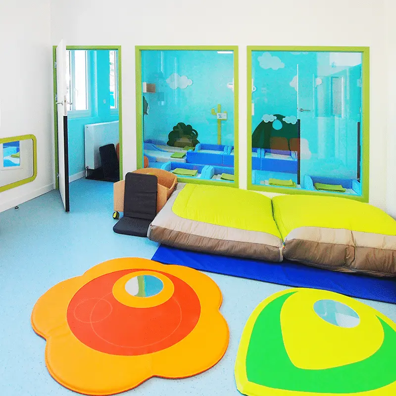 Vue intérieure - Dortoir moyens