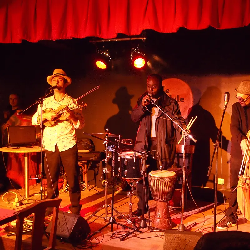 Détail de la scène