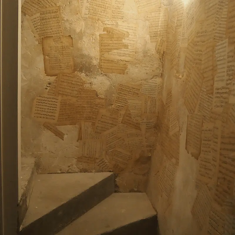 Détail de l'escalier