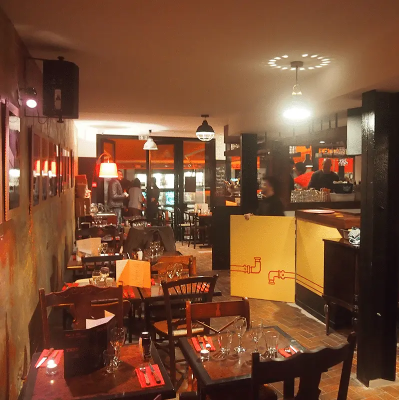 La salle de restaurant