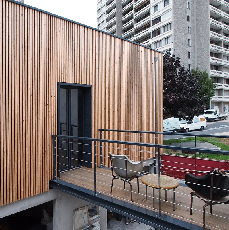 Passerelle haute extérieure