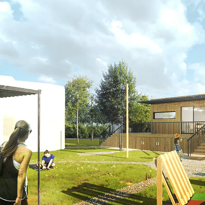 Perspective projet extérieure 1-1