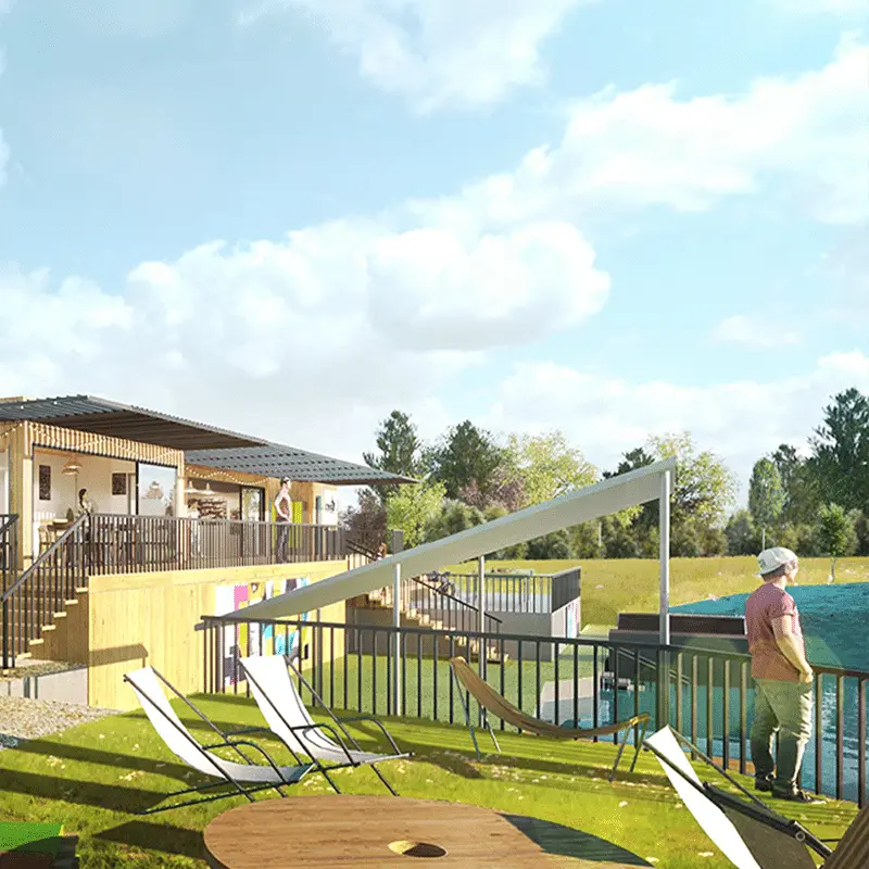 Perspective projet extérieure 1-2