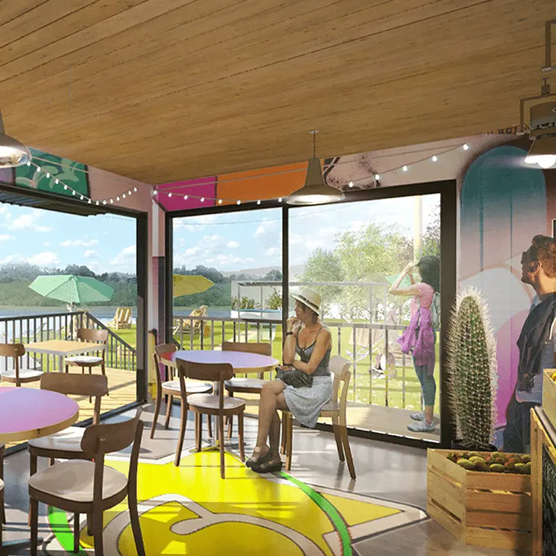 Perspective projet intérieure 1-2