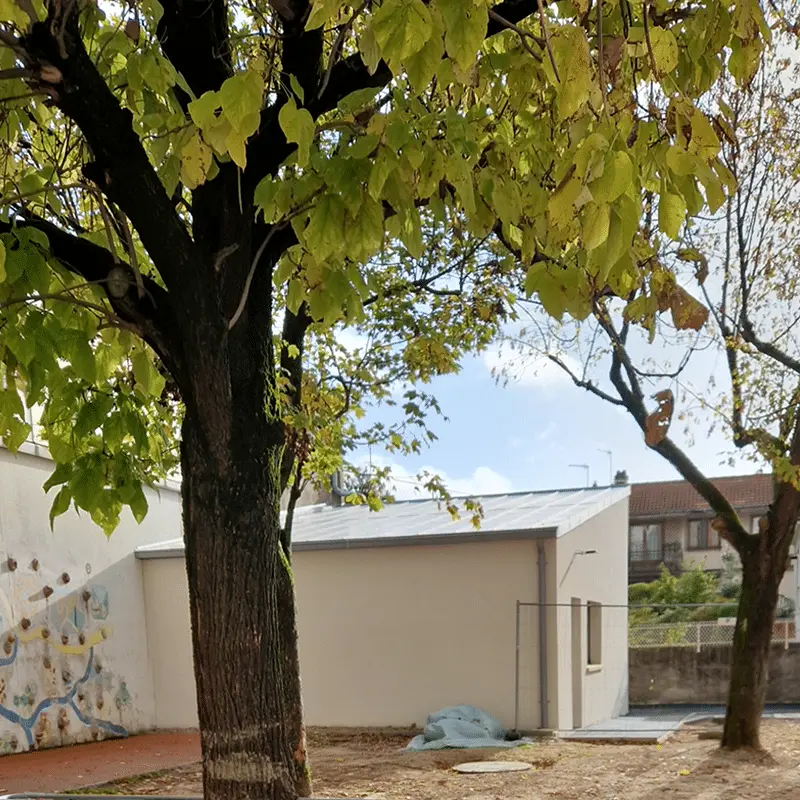 Vue extérieure - Extension gymnase 1