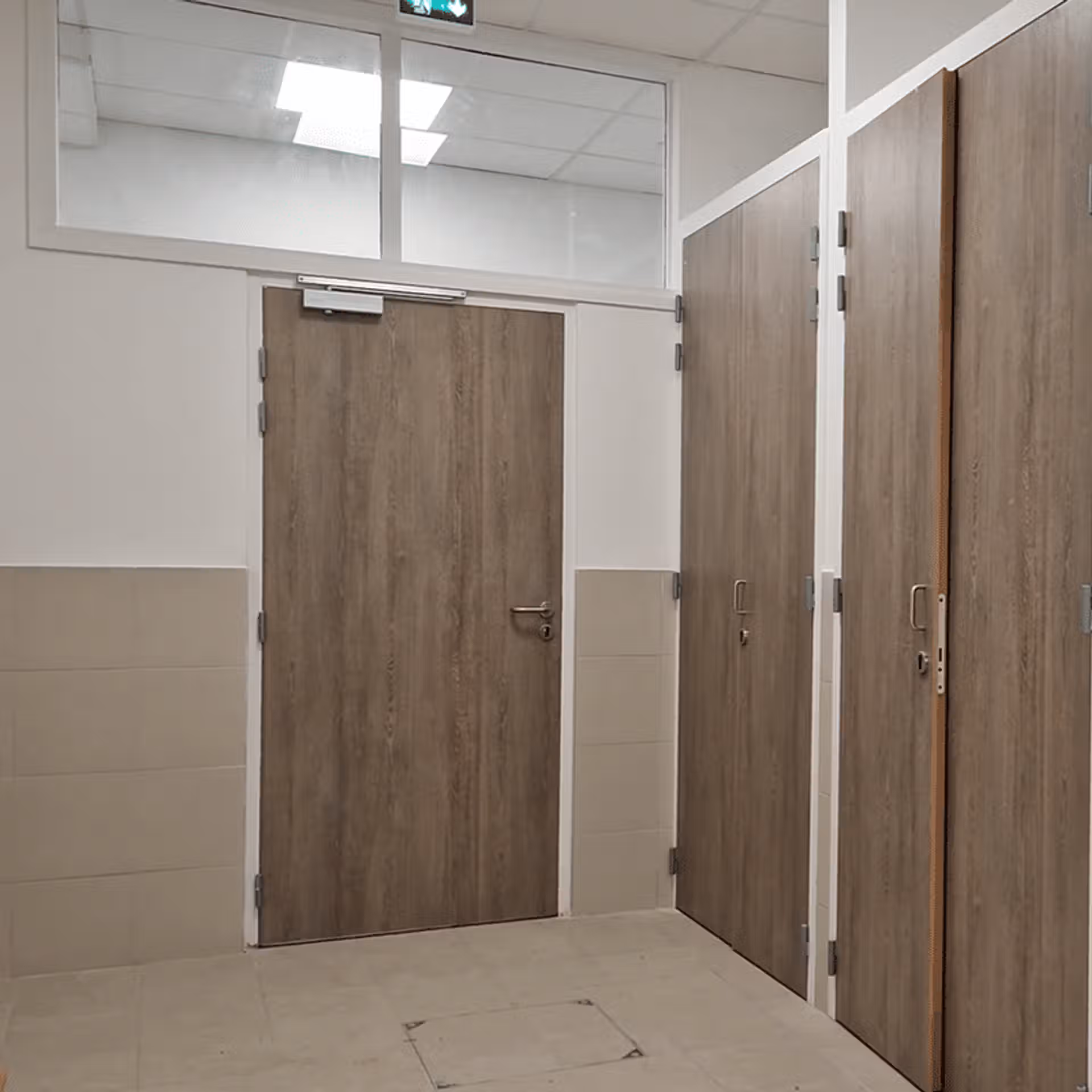 Vue intérieure - Vestiaires 3