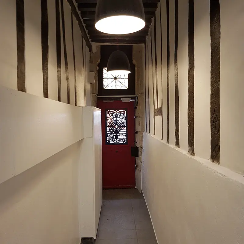 Accès - Vue de l'entrée