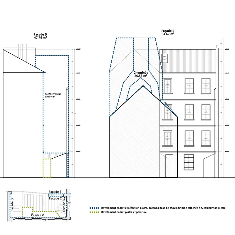Ravalement des façades