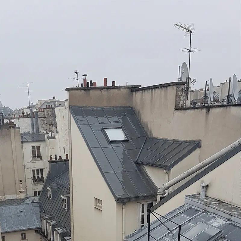 Rénovation des toitures en Zinc 1